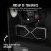 7000D Airflow Black Tempered Glass Mid-Tower