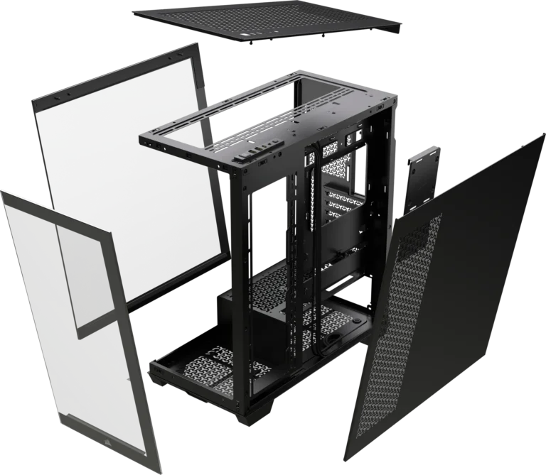 3500X Tempered Glass Black Mid-Tower PC Case