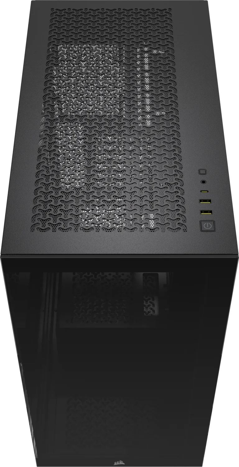 3500X Tempered Glass Black Mid-Tower PC Case