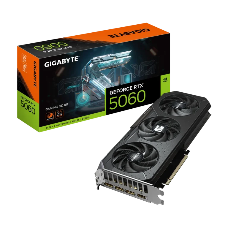 GIGABYTE nVidia GeForce RTX 5060 GAMING OC 8GB - 8GB GDDR7