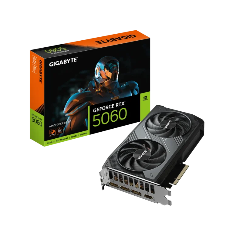 GIGABYTE nVidia GeForce RTX 5060 WINDFORCE OC 8GB - 8GB GDDR7