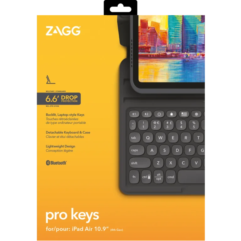 ZAGG-Keyboard Pro Keys-Apple-iPad 10.9-Black/Gray-UK