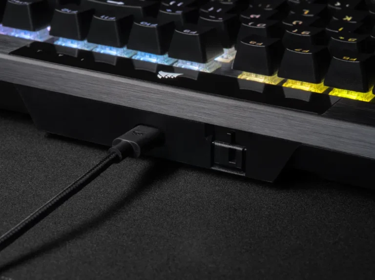 Corsair K70 RGB PRO Mechanical Gaming Keyboard - CHERRY MX SPEED Silver Keyswitches - Black