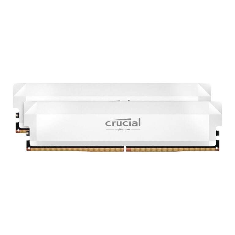 Crucial Pro DDR5 6000MHz 32GB Overclocking Memory Kit ? White