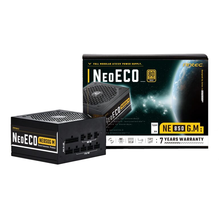 NE850G-WR-01.jpg Antec NeoECO Gold Modular 850W Power Supply Unit (80 PLUS? Gold