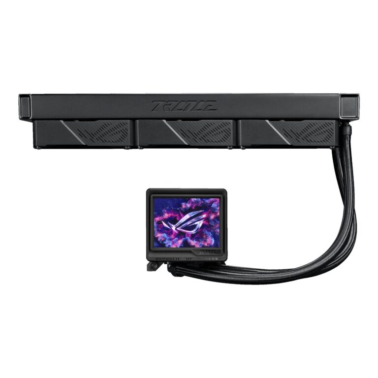Asus ROG Ryujin III ARGB AIO Liquid Cooler - 3.5-inch LCD Display