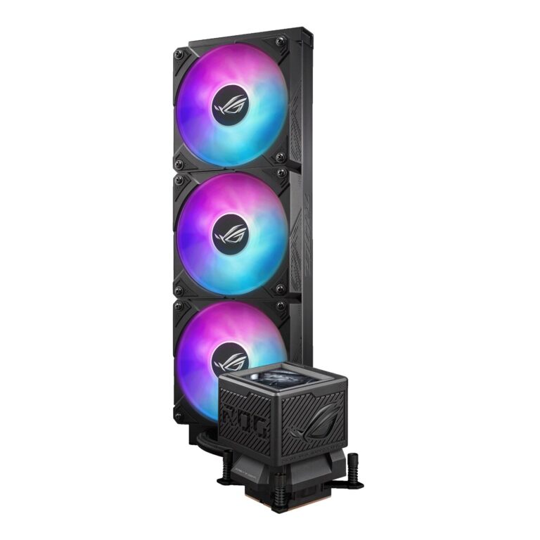 Asus ROG Ryujin III ARGB AIO Liquid Cooler - 3.5-inch LCD Display