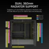 FRAME 4000D RS ARGB Black Mid-Tower PC Case