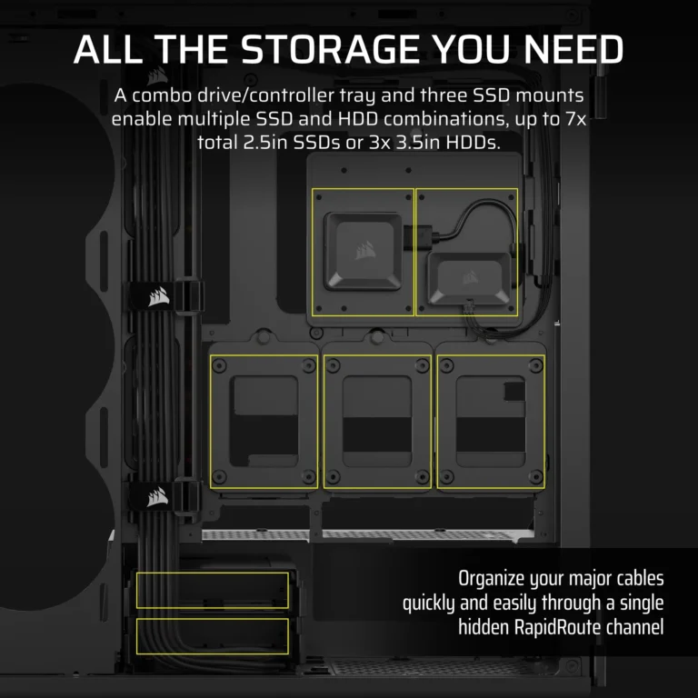Corsair iCUE LINK 5000T LX RGB Mid-Tower PC Case