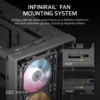FRAME 4000D RS ARGB Black Mid-Tower PC Case
