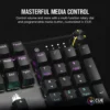 Corsair K70 CORE RGB Mechanical Gaming Keyboard - CORSAIR Red Linear Switches