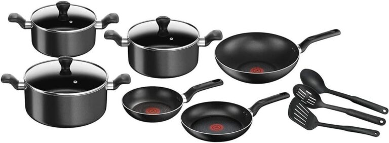 Tefal Super Cook 12pc Set Non Stick Pans