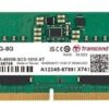 TRANSCEND JET MEMORY 8GB DDR5-4800 SO-DIMM 2RX8 CL40 (1Gx16)x4
