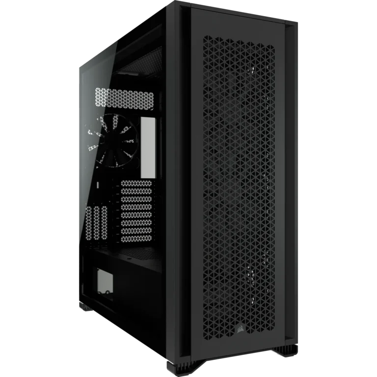 7000D Airflow Black Tempered Glass Mid-Tower