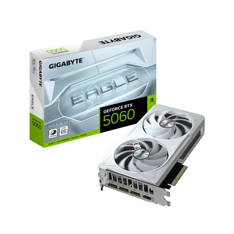 GIGABYTE nVidia GeForce RTX 5060 EAGLE OC ICE 8GB - 8GB GDDR7