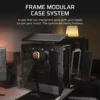 FRAME 4000D Black Mid-Tower PC Case