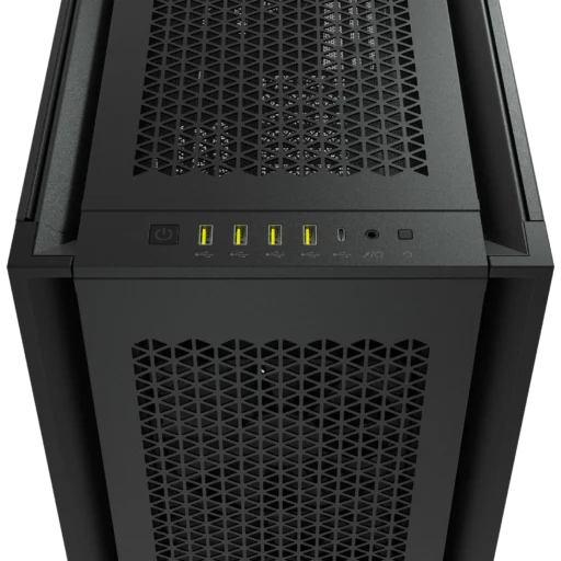 7000D Airflow Black Tempered Glass Mid-Tower