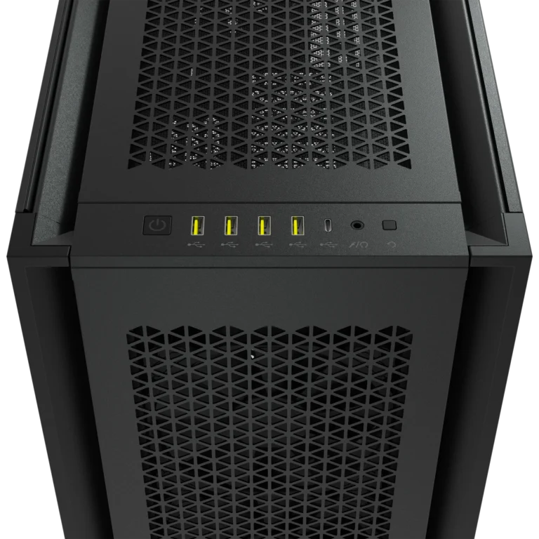 7000D Airflow Black Tempered Glass Mid-Tower