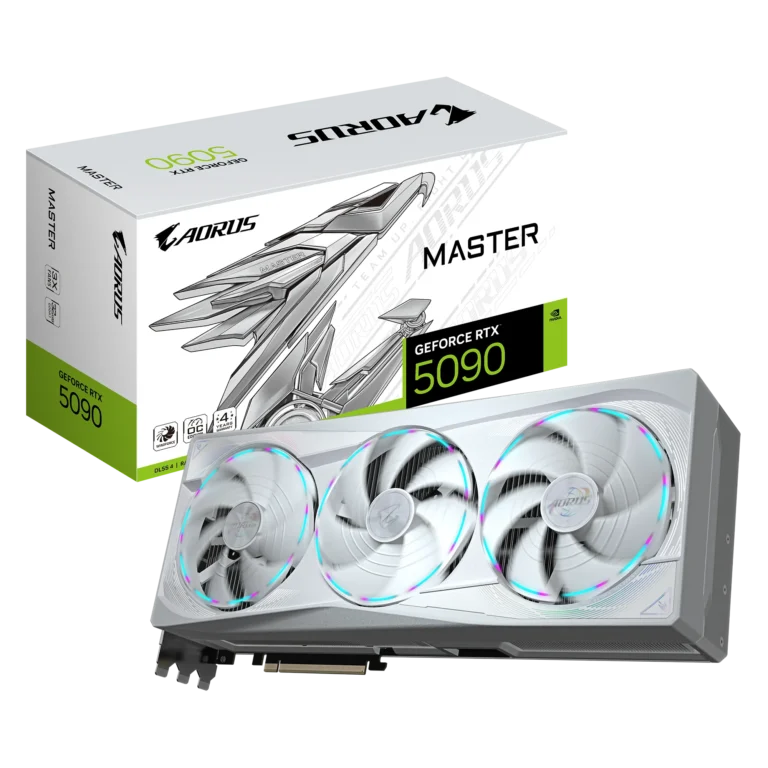 GIGABYTE nVidia GeForce RTX 5090 AORUS MASTER ICE - 32GB GDDR7