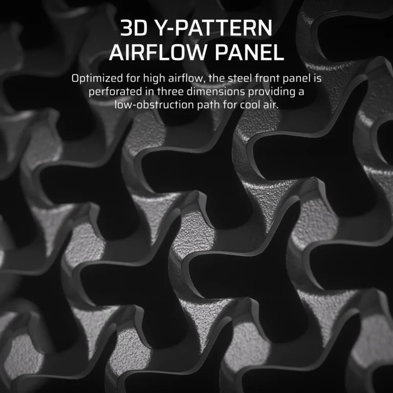 FRAME 4000D Black Mid-Tower PC Case