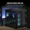 6500D Airflow Black Tempered Glass Mid-Tower