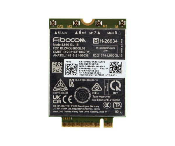 HP XMM 7560 R+ LTE-Advanced Pro WWAN Module 7P993AA