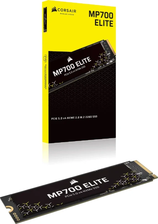 Corsair MP700 ELITE 2TB M.2 NVMe PCIe Gen. 5 x4 SSD (no heatsink)