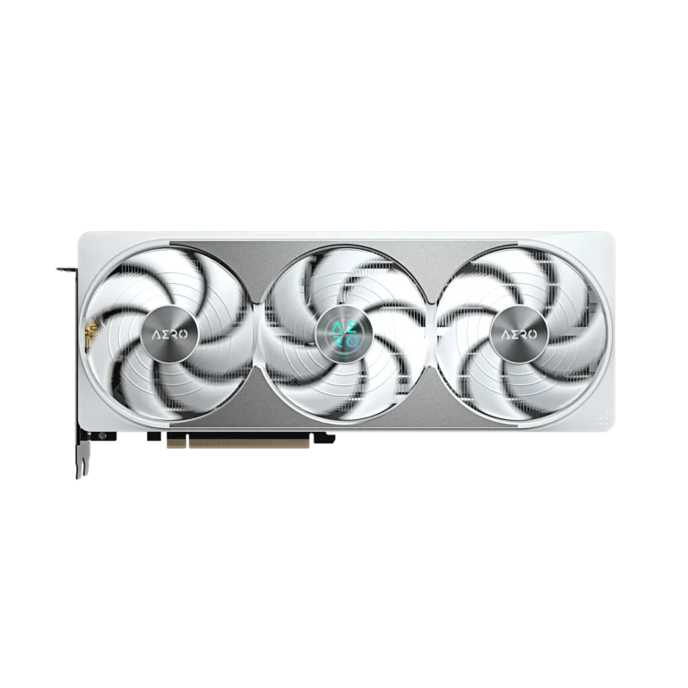 GIGABYTE nVidia GeForce RTX 5080 AERO OC - 16GB GDDR7; 256-Bit Memory Bus; 1x HDMI; 3x DisplayPort; Min 850W PSU. .