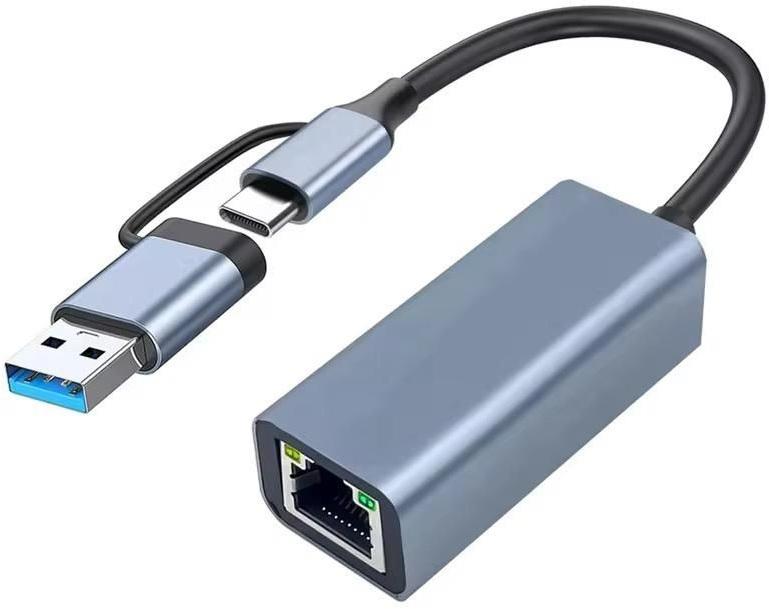 USB3/TYPEC TO ETHERNET ADAPTER
