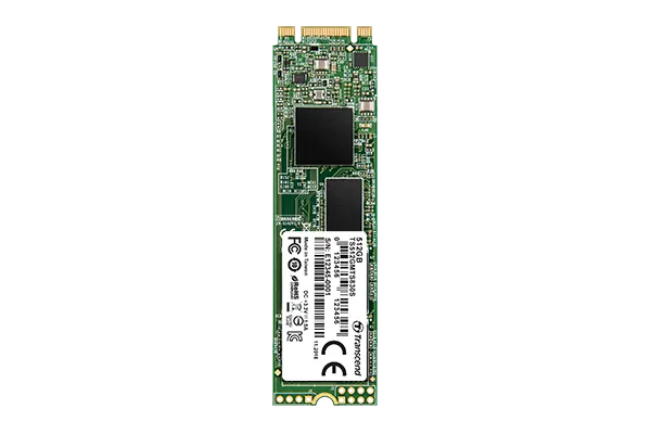 TRANSCEND 512GB MTS830S M.2 SATA3 2280 SSD - 3D NAND