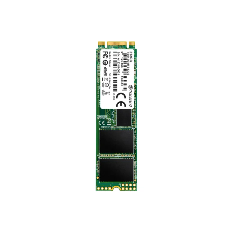TRANSCEND 512GB MTS830S M.2 SATA3 2280 SSD - 3D NAND