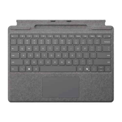 Microsoft Surface Pro Type Cover with Pen Storage Platinum - No Pen included