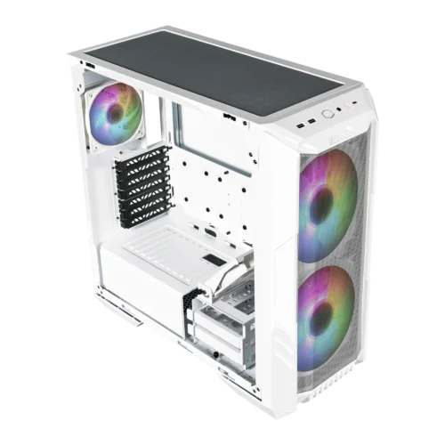 Cooler Master HAF 500 Mid Tower Case White.