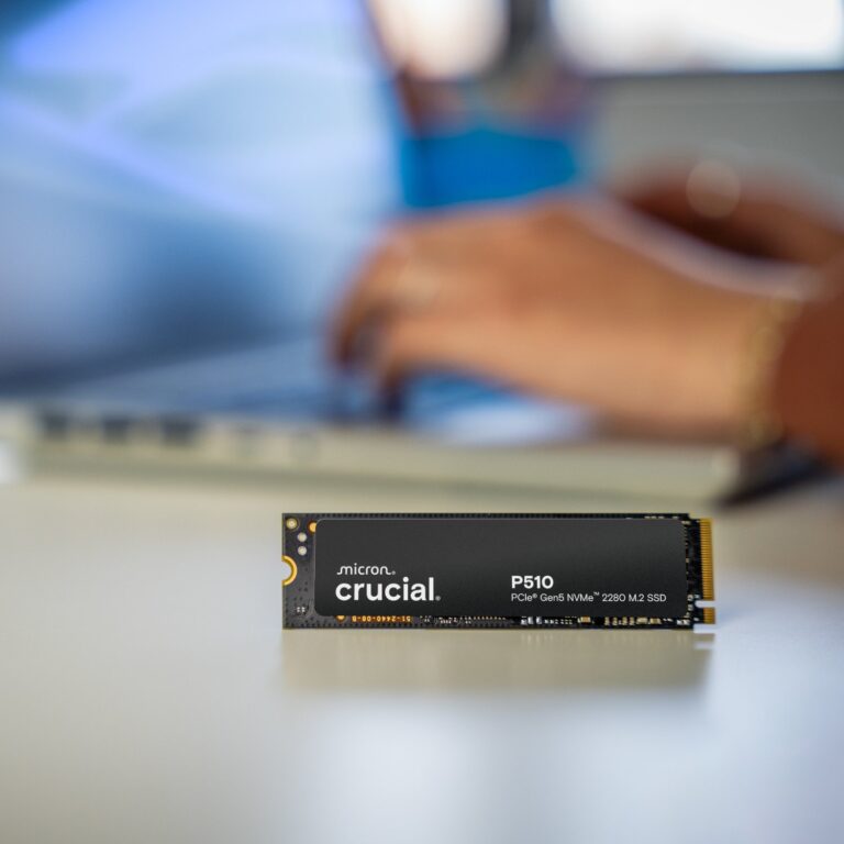 Crucial P510 1TB M.2 Gen5 with Heatsink NVMe 3D NAND SSD