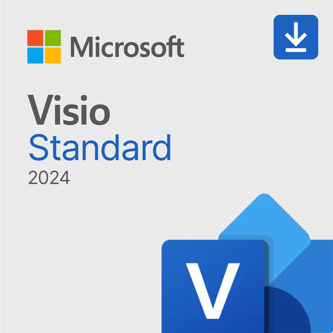 Microsoft Visio 2024 Standard ESD Lifetime License