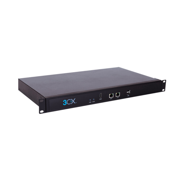 Call4Tel NX96 PBX Appliance Powered By 3CX Celeron CPU, 8GB Ram, 1TB SSD, 2X GB Ethernet