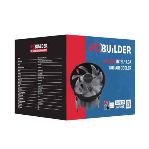 PCBuilder CYCLONE Intel? LGA 1700 Air Cooler