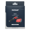 Patriot PDP31 500GB Type-C Portable SSD - Red / Black