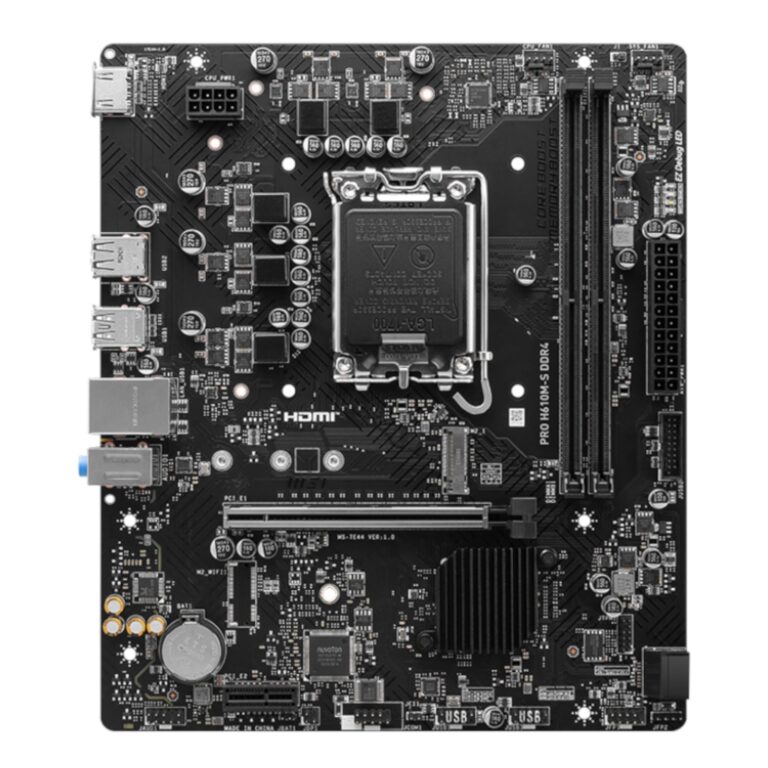 MSI H610M-S PRO LGA1700 M-ATX DDR4 Motherboard