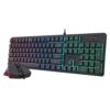 Redragon S107 RGB Gaming Essentials Wired Gaming Keyboard and Mouse Bundle