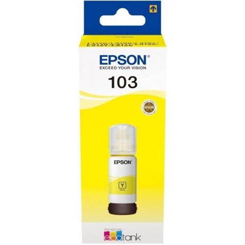 Epson 103 Ecotank Yellow ink bottle