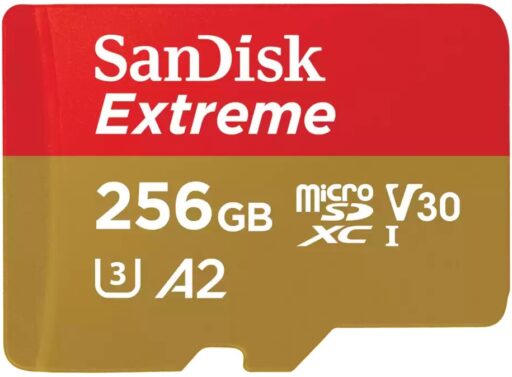 SanDisk Extreme microSDXC? UHS-I CARD - 256GB