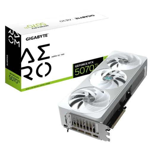 GIGABYTE nVidia GeForce RTX? 5070Ti AERO OC - 16GB GDDR7 HDMIx1/DPx3