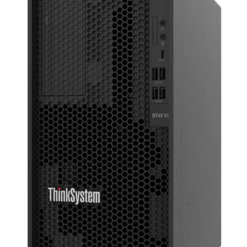 ThinkSystem ST45 V3 AMD EPYC 4124P (4C 3.8GHz 16MB Cache/65W); No RAID; 2x1TB SATA; 1x16GB; 500W 94% Efficiency; No DVD; 3 year