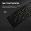 Corsair K100 AIR WIRELESS RGB Ultra-Thin Mechanical Gaming K