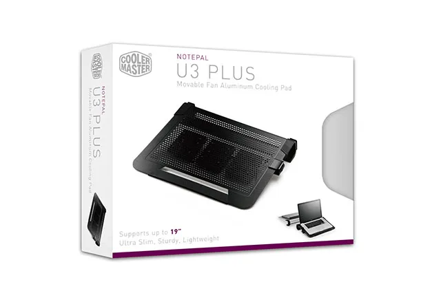 Cooler Master NotePal U3 Plus Notebook Cooling Pad 19-inch 1