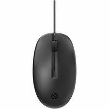HP 125 USB Wired Mouse Black 265A9UT