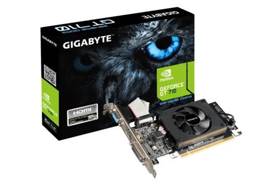 GIGABYTE Graphics nVidia GeForce? GT 710 2GB GDDR3 64Bit . 1