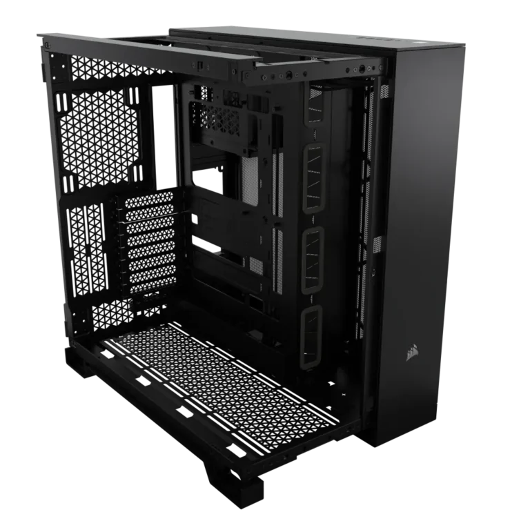 6500X Mid-Tower Black Dual Chamber PC Case