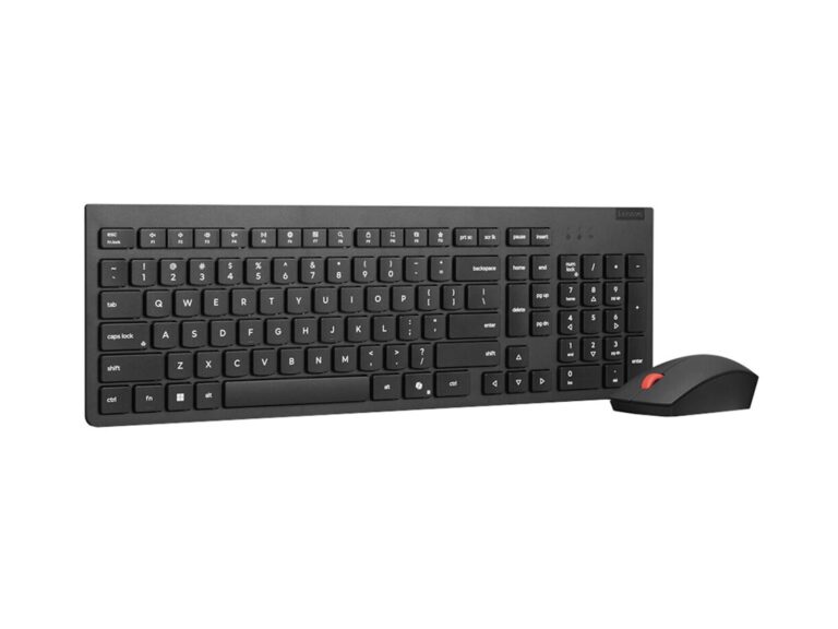 Lenovo Essential Wireless Combo Keyboard & Mouse Gen2 Black